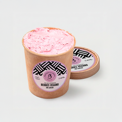 Helado Berries Vegano 16oz