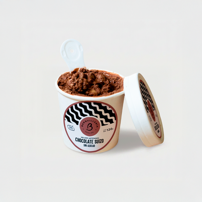Helado Chocolate Suizo Sin Azúcar 4oz