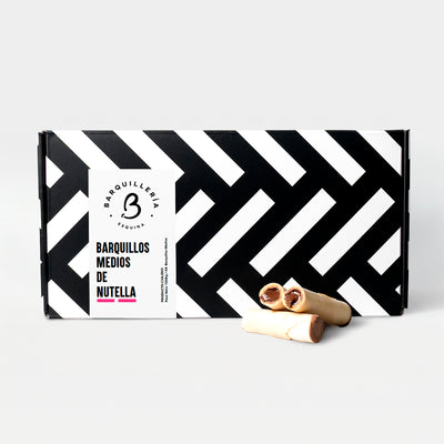 Barquillos Medios Nutella Caja de 48u
