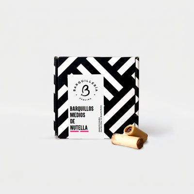Barquillos Medios Nutella Caja de 24u