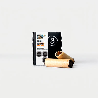 Barquillos Medios Dulce de leche Caja de 3u