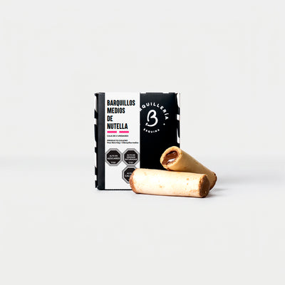 Barquillos Medios Nutella Caja de 3u