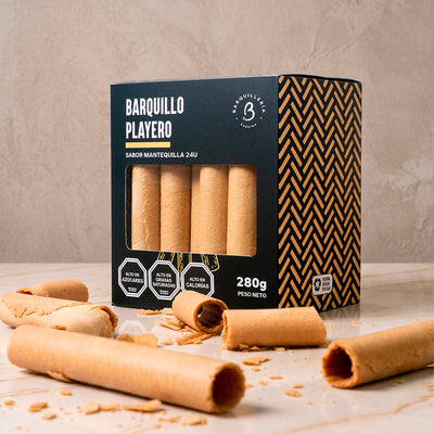 Barquillo Playero Mantequilla 24u