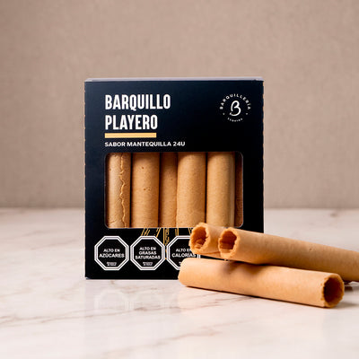 Barquillo Playero Mantequilla 24u